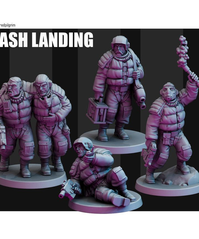 Crash Landing X4 MINIATURES