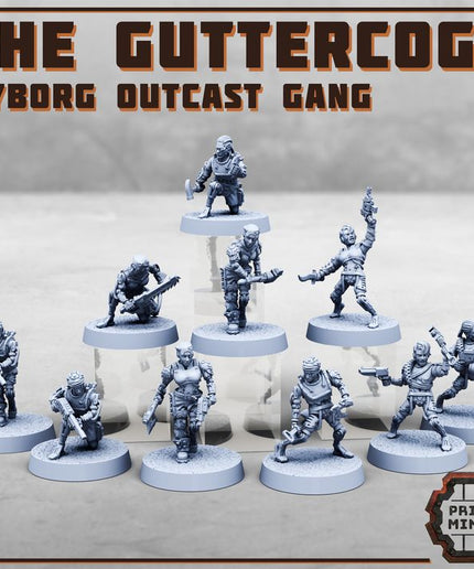 The Guttercogs - Cyborg outlaw gang