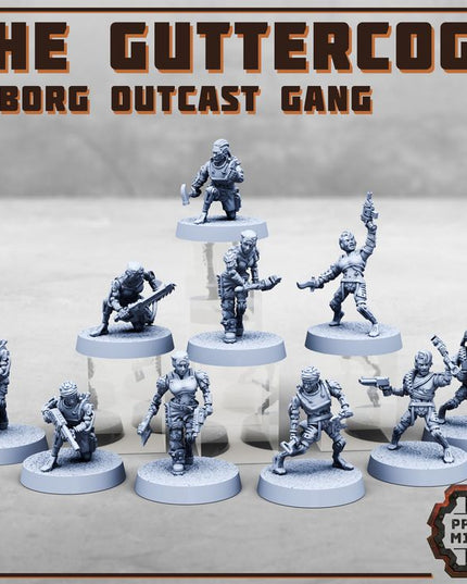 The Guttercogs - Cyborg outlaw gang