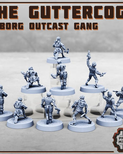 The Guttercogs - Cyborg outlaw gang