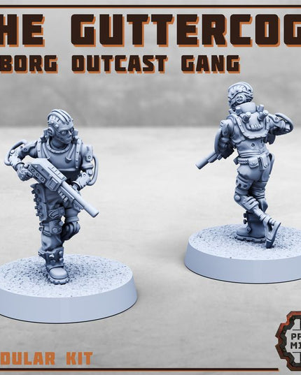 The Guttercogs - Cyborg outlaw gang