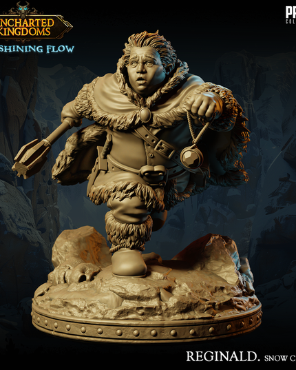 5 miniatures - 32mm - Fellows of the Realm Snow Clothes Bundle - Uncharted Kingdom