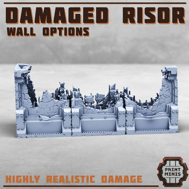 Damaged Risor District Walls