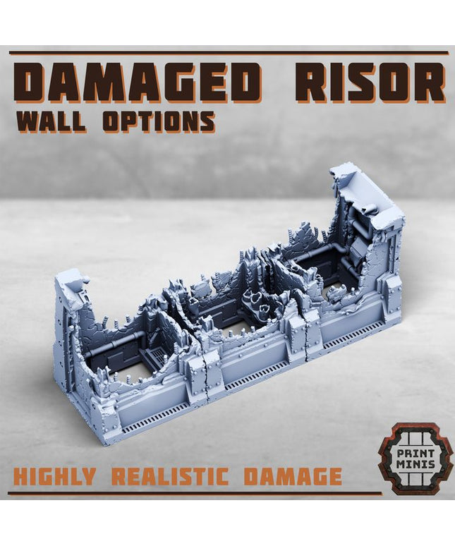 Damaged Risor District Walls
