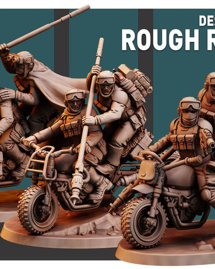Desert Hawks Rough Riders X3 MINIATURES