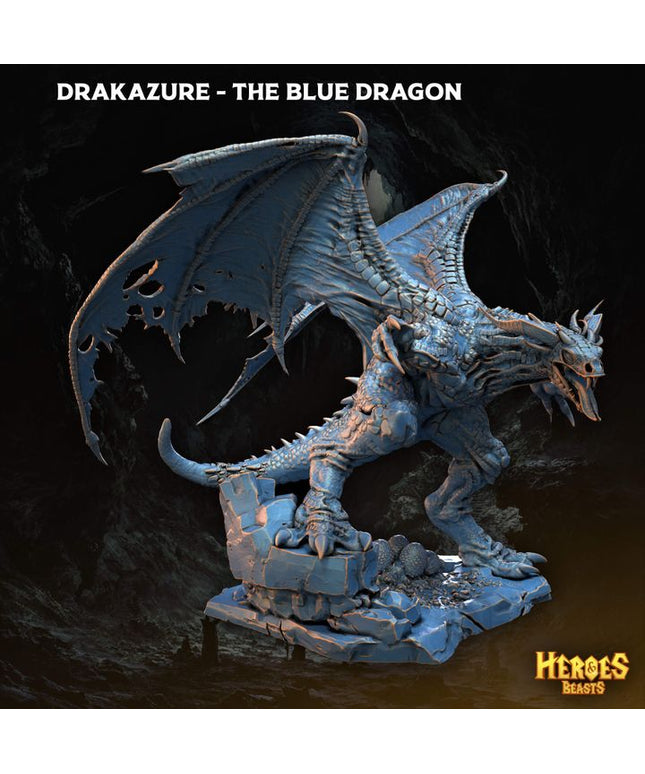 Drakazure- Blue dragon