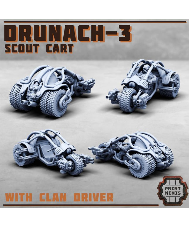 Drunach-3 Scout Cart - Clan of Cladhaich