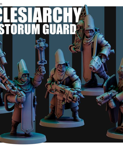 Ecclesiarchy Ministorum Guard X5 MINIATURES