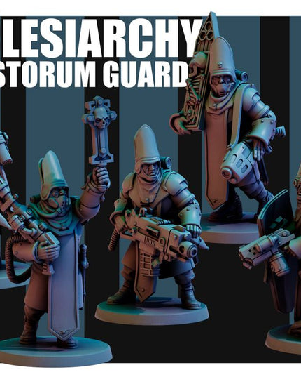Ecclesiarchy Ministorum Guard X5 MINIATURES