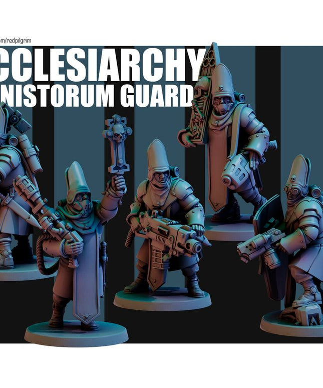 Ecclesiarchy Ministorum Guard X5 MINIATURES