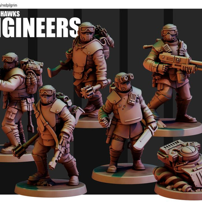 Engineers X6 MINIATURES