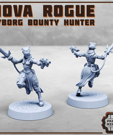 Nova Rogue - Cyborg Bounty Hunter