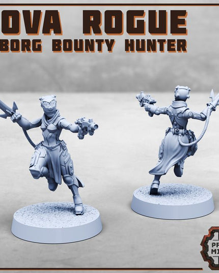 Nova Rogue - Cyborg Bounty Hunter