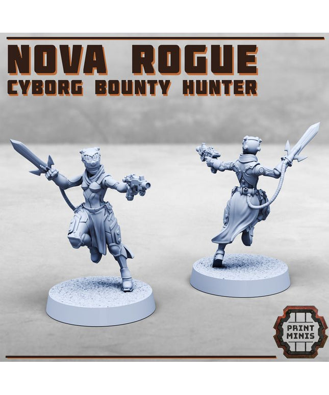Nova Rogue - Cyborg Bounty Hunter