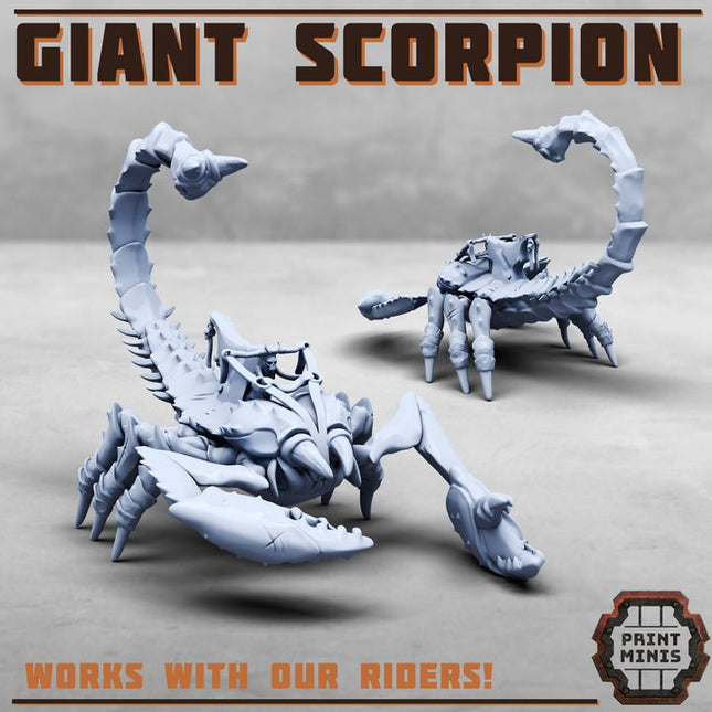 Giant Scorpion with Erroish Tribe Ride