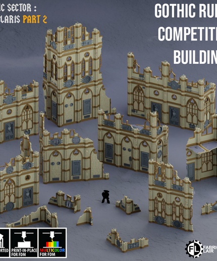 Gothic Ruins : Competitive buildings compatible with Nexus Pariah