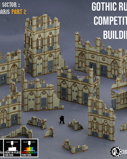 Gothic Ruins : Competitive buildings compatible with Nexus Pariah