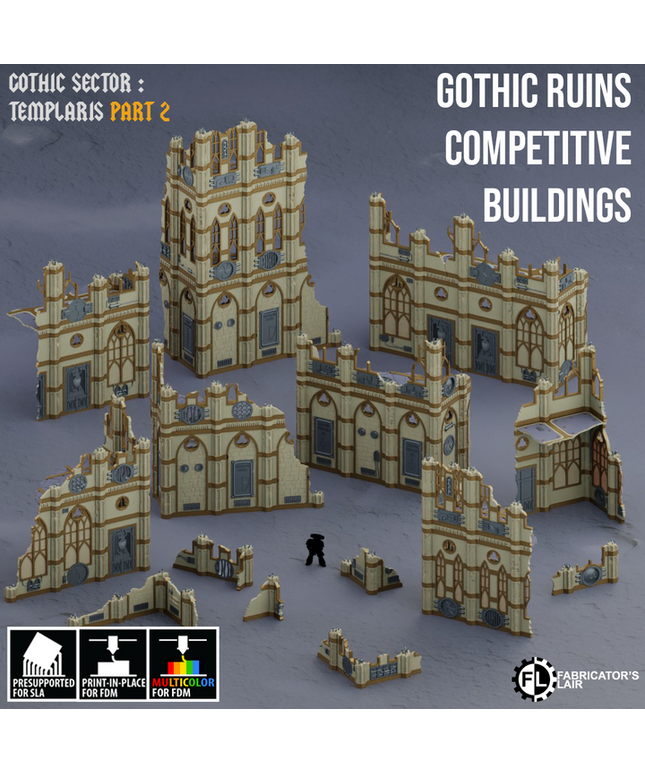 Gothic Ruins : Competitive buildings compatible with Nexus Pariah