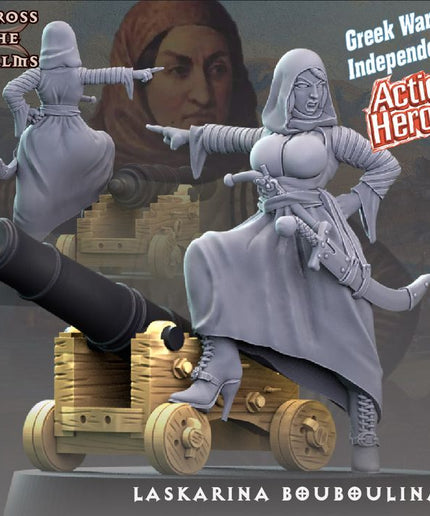 Laskarina Bouboulina - Greek war of Independence Actions Heroes