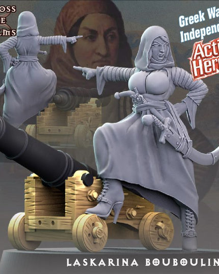 Laskarina Bouboulina - Greek war of Independence Actions Heroes