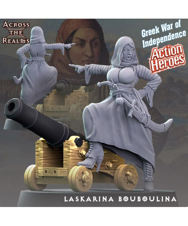 Laskarina Bouboulina - Greek war of Independence Actions Heroes