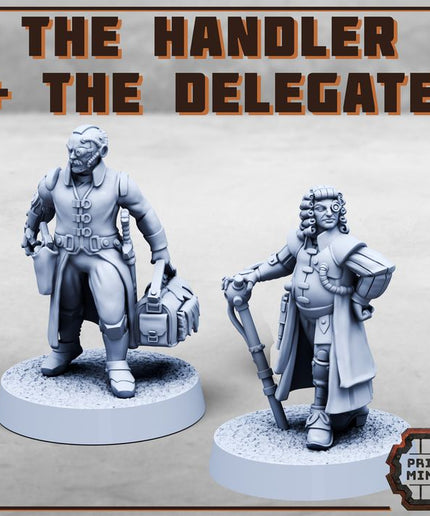 The Handler + The Delegate