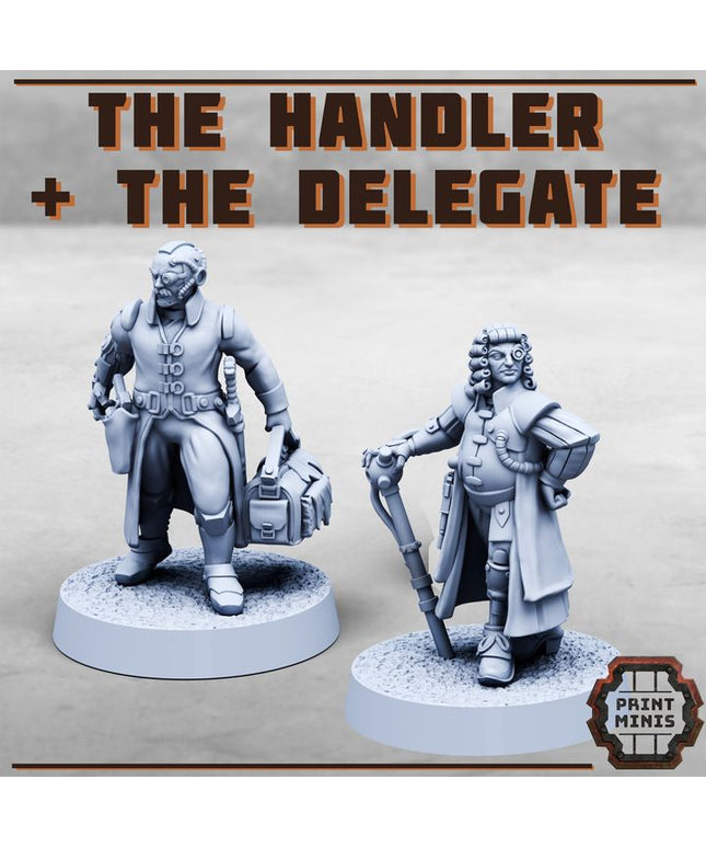 The Handler + The Delegate