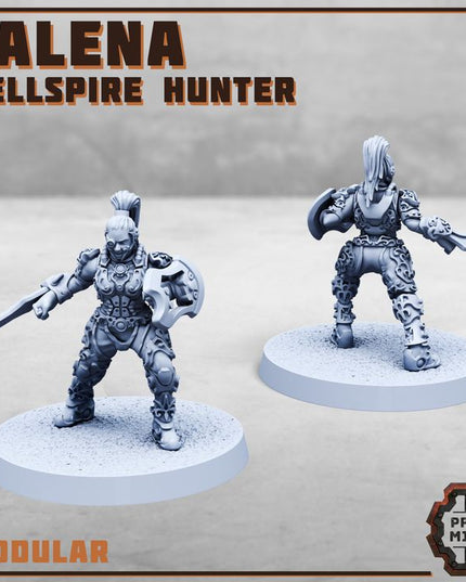 Hellspire Hunters: Jalena, Malika and Yadu