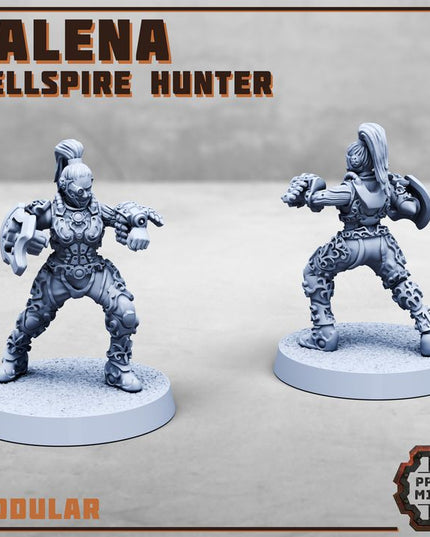 Hellspire Hunters: Jalena, Malika and Yadu