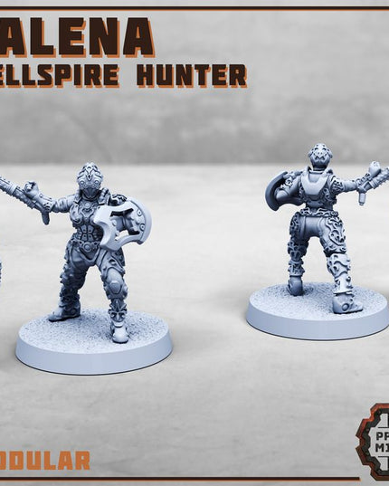 Hellspire Hunters: Jalena, Malika and Yadu