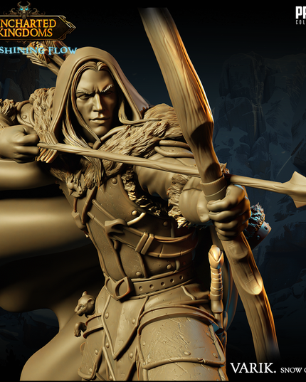 Dark Elf - Varik Dun´Ate - Snow Clothes - July 2024 - Uncharted Kingdoms