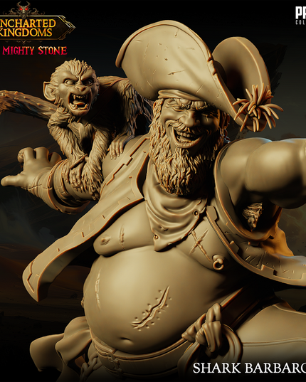 Evil Captain - Shark Barbarossa - October 2024 - Uncharted Kingdoms
