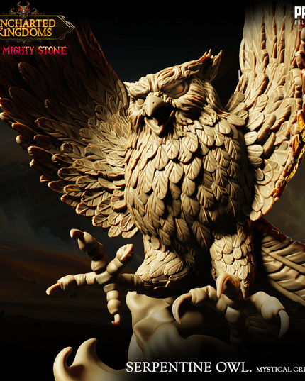 Mystical Animals - Serpentine Owl - October 2024 - Uncharted Kingdoms