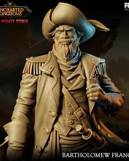 Captain - Bartholomew Francois - October 2024 - Uncharted Kingdoms