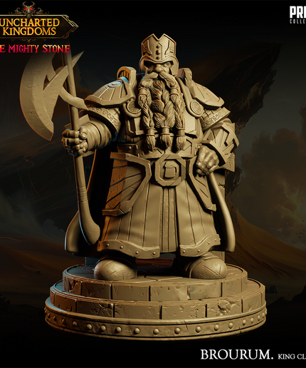 Dwarf - Brourum Axedelver - King Clothes - August 2024 - Uncharted Kingdoms