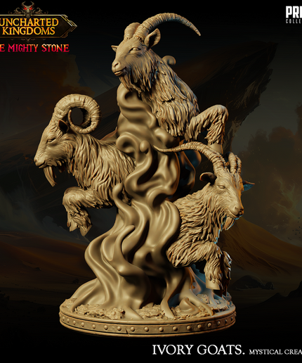 Mystical Animals - Ivory Goats - October 2024 - Uncharted Kingdoms