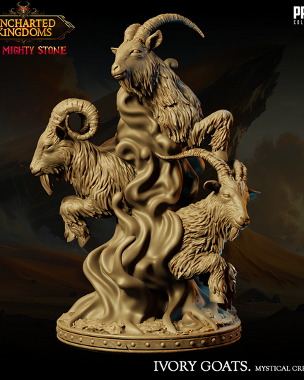 Mystical Animals - Ivory Goats - October 2024 - Uncharted Kingdoms