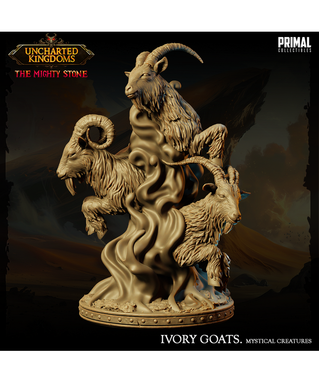 Mystical Animals - Ivory Goats - October 2024 - Uncharted Kingdoms
