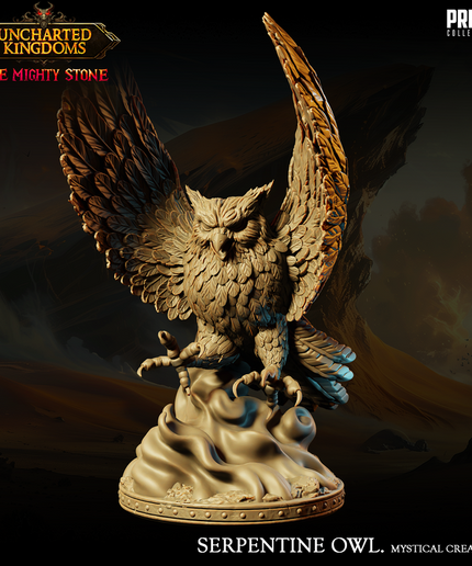 Mystical Animals - Serpentine Owl - October 2024 - Uncharted Kingdoms