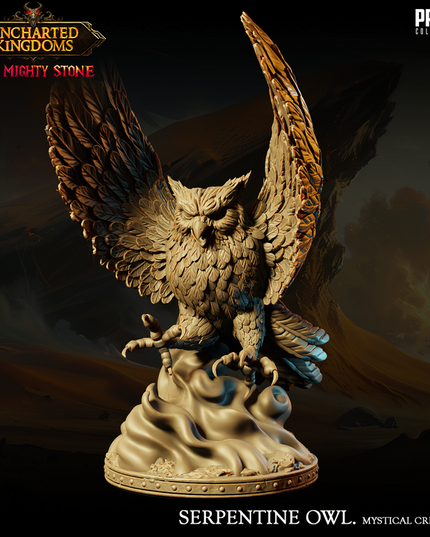 Mystical Animals - Serpentine Owl - October 2024 - Uncharted Kingdoms