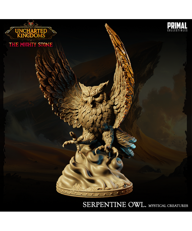 Mystical Animals - Serpentine Owl - October 2024 - Uncharted Kingdoms
