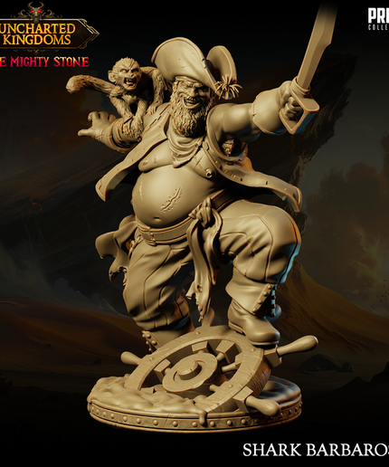 Evil Captain - Shark Barbarossa - October 2024 - Uncharted Kingdoms