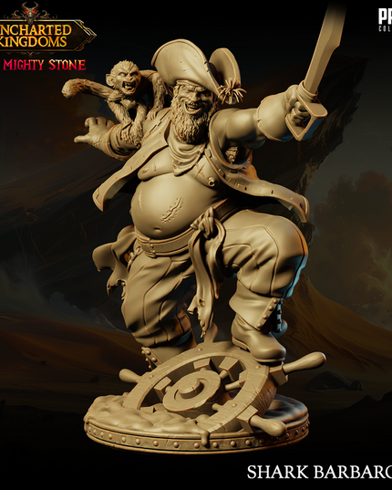 Evil Captain - Shark Barbarossa - October 2024 - Uncharted Kingdoms