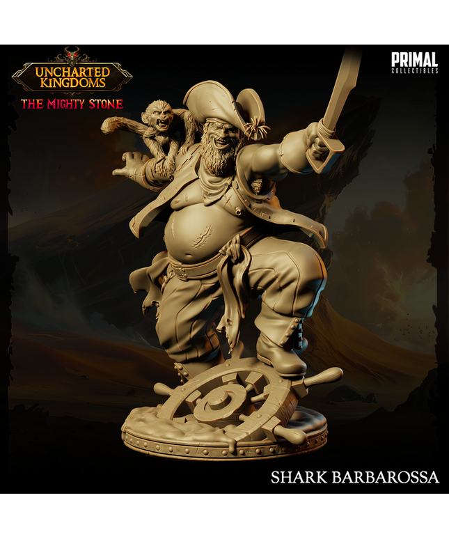 Evil Captain - Shark Barbarossa - October 2024 - Uncharted Kingdoms