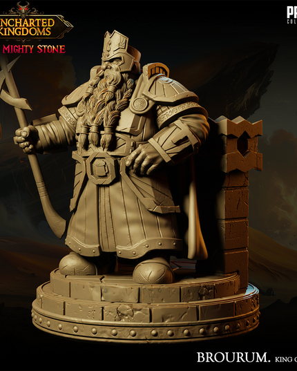 Dwarf - Brourum Axedelver - King Clothes - August 2024 - Uncharted Kingdoms