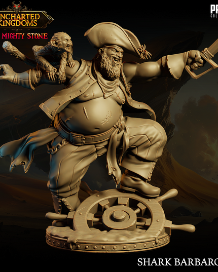 Evil Captain - Shark Barbarossa - October 2024 - Uncharted Kingdoms