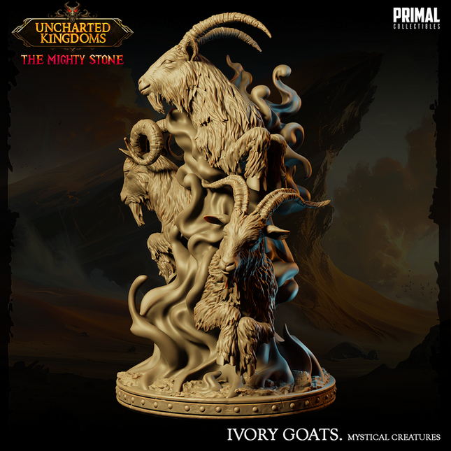 Mystical Animals - Ivory Goats - October 2024 - Uncharted Kingdoms
