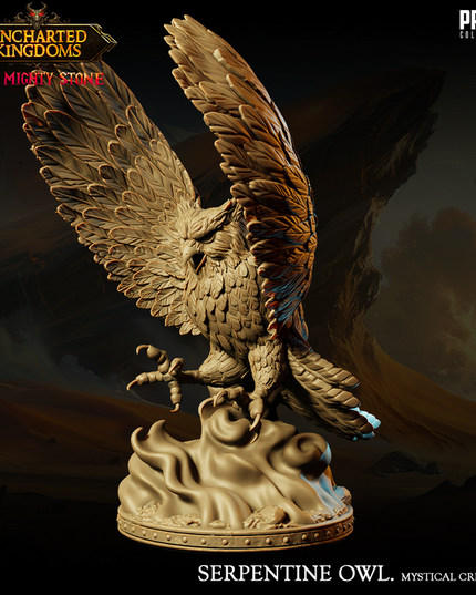 Mystical Animals - Serpentine Owl - October 2024 - Uncharted Kingdoms