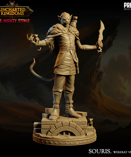 Ratman - Souris - Wererat Version - September 2024 - Uncharted Kingdoms