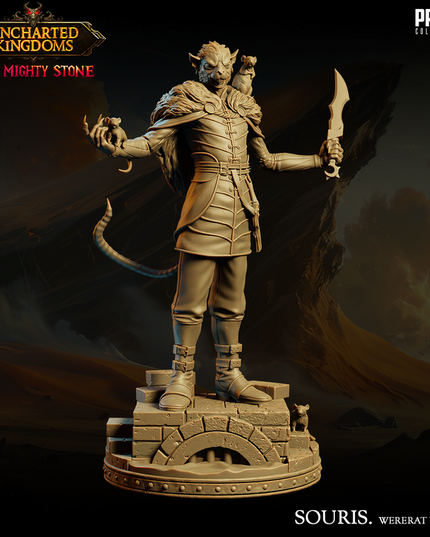 Ratman - Souris - Wererat Version - September 2024 - Uncharted Kingdoms